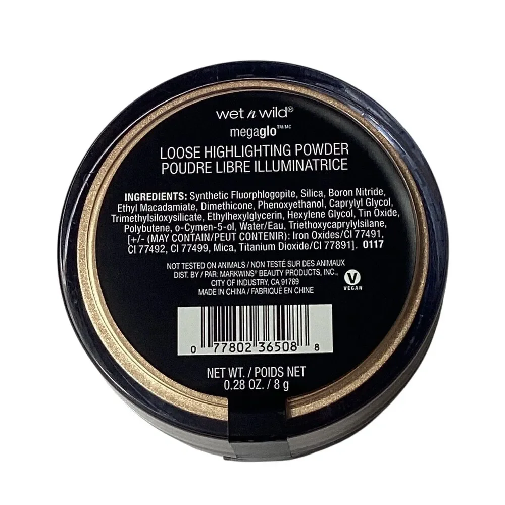 Wet n Wild MegaGlo Loose Highlighting Powder Hustle & Glow 0.28oz Vegan New